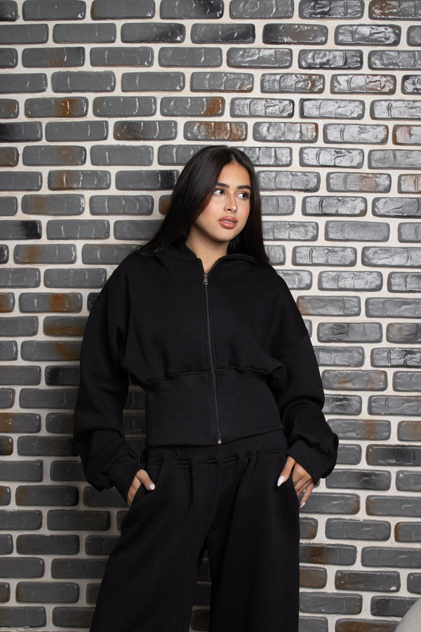 Balanced Fit Hoodie Black